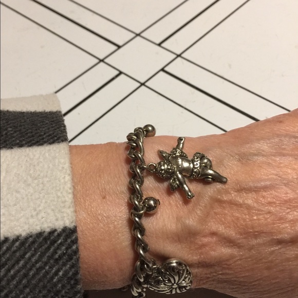 Angels and hearts charm bracelet - Picture 4 of 4